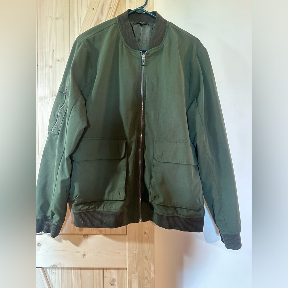 Men’s TAHARI Bomber Jacket Size Large